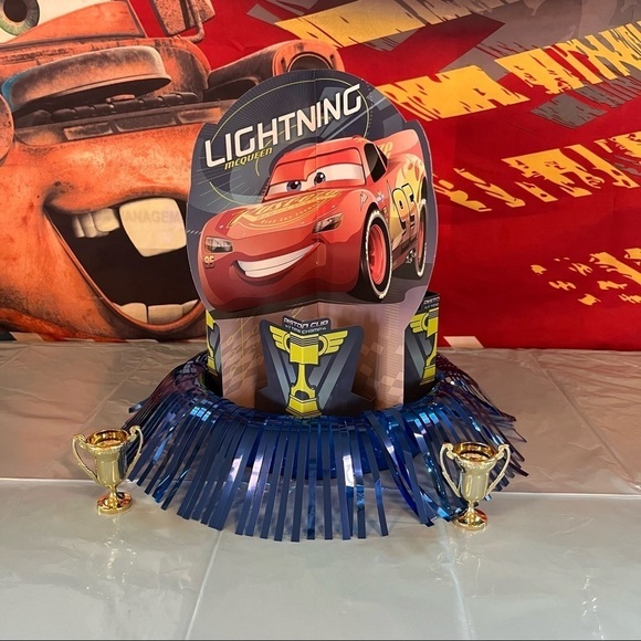 Disney Cars Birthday Decorations Set + More - Picture 7 of 8
